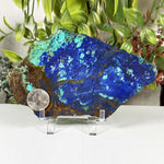 Azurite Malachite Crystal Slab - RSL124