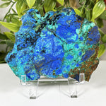 Azurite Malachite Crystal Slab - RSL125