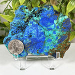 Azurite Malachite Crystal Slab - RSL125
