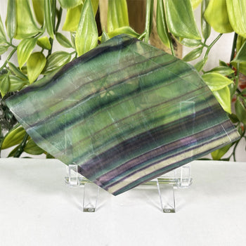 Rainbow Fluorite Gemstone Slab - Gem Avenue Wholesale