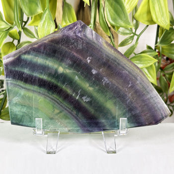 Rainbow Fluorite Gemstone Slab - Gem Avenue Wholesale