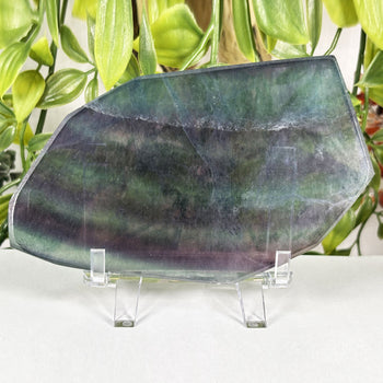 Rainbow Fluorite Gemstone Slab - Gem Avenue Wholesale