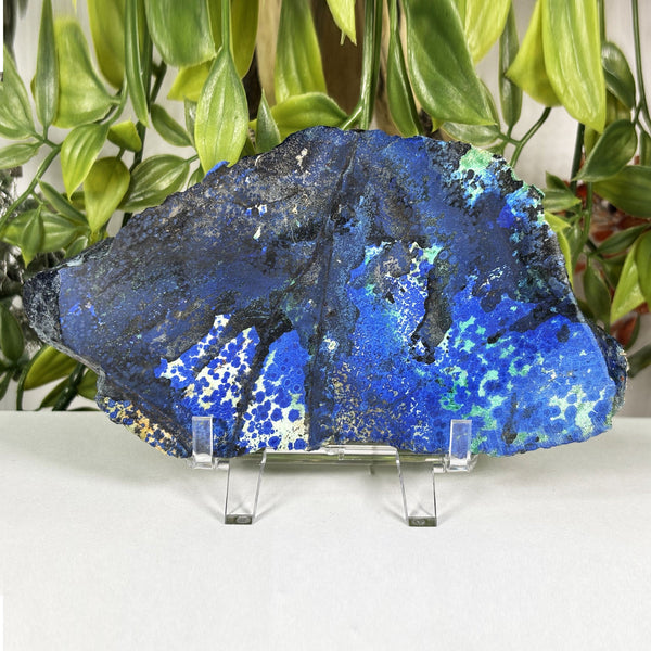 Azurite Malachite Gemstone Slab - Gem Avenue Wholesale