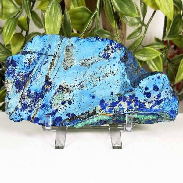 Azurite Malachite Gemstone Slab  - Gem Avenue Wholesale