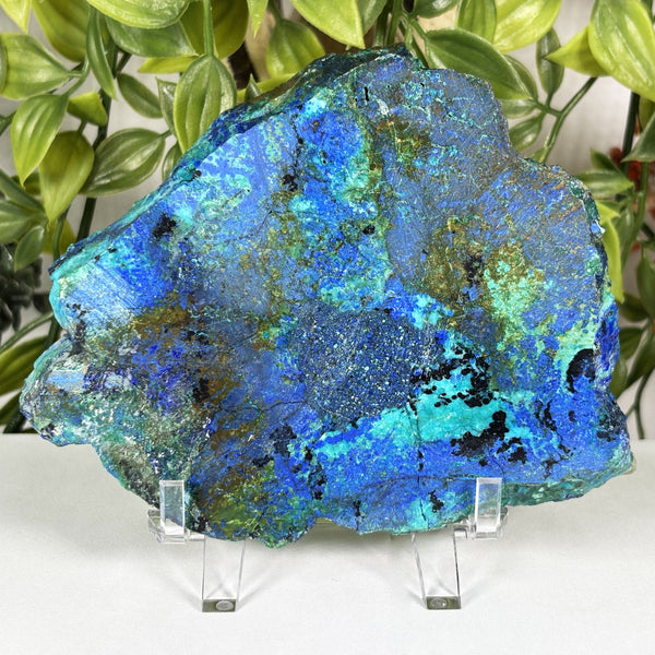 Azurite Malachite Gemstone Slab - Gem Avenue Wholesale