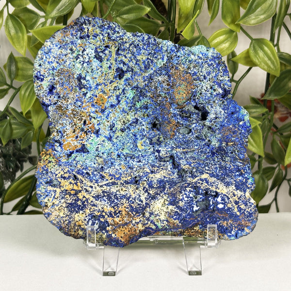 Azurite Malachite Gemstone Slab - Gem Avenue Wholesale
