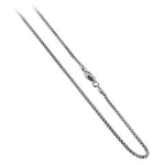 Italian 925 Sterling Silver 1.8mm Popcorn Chain Necklace Lobster Claw
