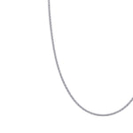 Italian Made 925 Sterling Silver 2.5mm Popcorn Link Chain Necklace
