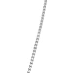 Italian 925 Sterling Silver Adjustable Bolo 1mm Box Chain Necklace