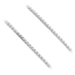 925 Sterling Silver Length Adjustable Round Box Chain Necklace