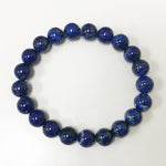 10mm Round Lapis Lazuli Stretch Bracelet Unisex