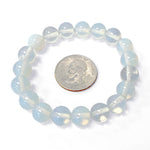 10mm Handmade Opalite Bead Unisex Stretch Bracelet