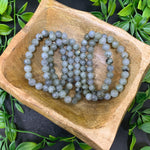 8mm Labradorite Unisex Handmade Stretch Bracelet