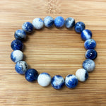 10mm Sodalite Gemstone Unisex Stretch Bracelet