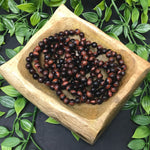 8mm Red Tigers Eye Round Bead Unisex Handmade Stretch Bracelet