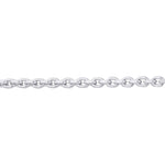 Rhoidum Plated Italian 925 Sterling Silver 1mm Rolo Chain Necklace