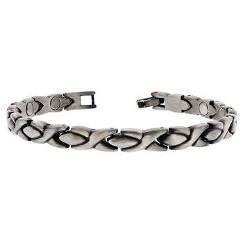 Silver Magnetic Bracelet - Gem Avenue