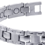 Stainless Steel Surgical Magnetic Golf Bracelet 8.5