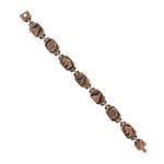 Copper Clad Magnetic Link 13mm wide Bracelet 8.5 inch