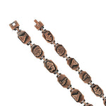 Copper Clad Magnetic Link 13mm wide Bracelet 8.5 inch