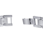 Men's Stainless Steel Magnetic Simulated Hematite Link Bracelet 8.5