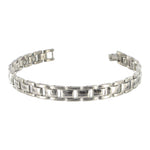 Titanium Magnetic 9mm Wide Link Bracelet 8.5