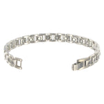 Titanium Magnetic 9mm Wide Link Bracelet 8.5