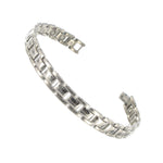 Titanium Magnetic 9mm Wide Link Bracelet 8.5