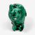 Hand Carved Malachite Gemstone Lion Animal Figurine - RAN282