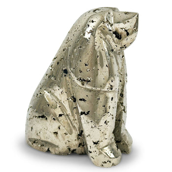 Pyrite Dog Figurine - Gem Avenue Wholesale
