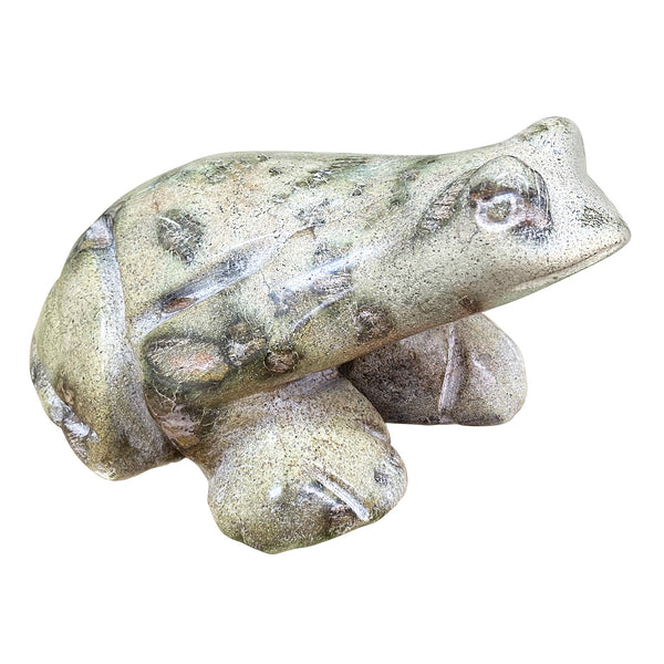 Serpentine Frog Fgurine - Gem Avenue Wholesale