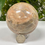 Polished Moonstone Sphere Decor Ball