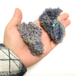 Natural Grape Agate Crystal Gemstone Mineral Specimen