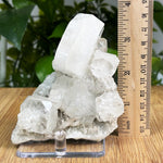 Natural Apophyllite Chalcedony and Stilbite Mineral Specimen