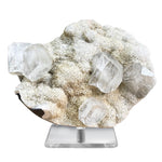 Natural Apophyllite Chalcedony Gemstone Mineral Specimen