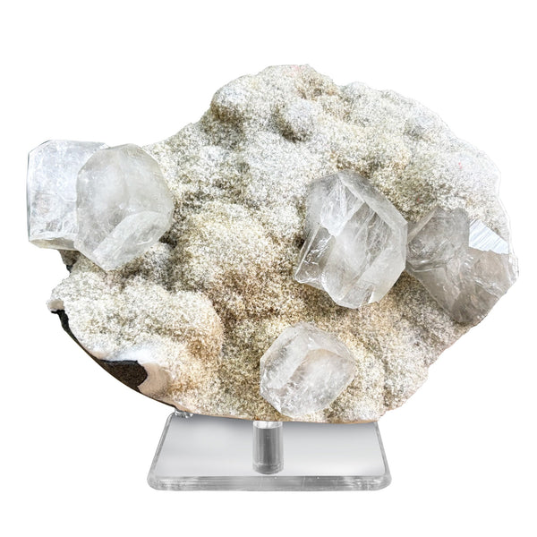 Apophyllite Chalcedony Mineral Specimen - Gem Avenue Wholesale