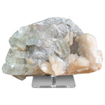 Natural Green Apophyllite Stilbite Gemstone Mineral Specimen