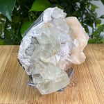 Natural Green Apophyllite Stilbite Gemstone Mineral Specimen