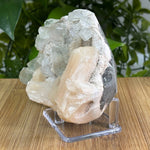 Natural Green Apophyllite Stilbite Gemstone Mineral Specimen
