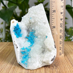 Natural Cavansite Crystal Gemstone Mineral Specimen - RMI664
