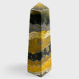 Bumble Bee Jasper Crystal Wand Self Standing Obelisk Tower Point