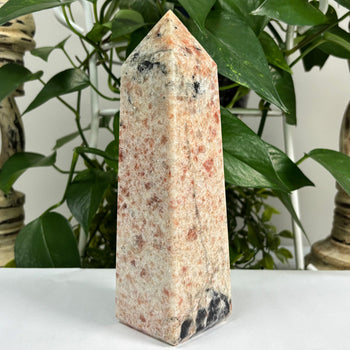 Sunstone Obelisk Tower Point - Gem Avenue Wholesale
