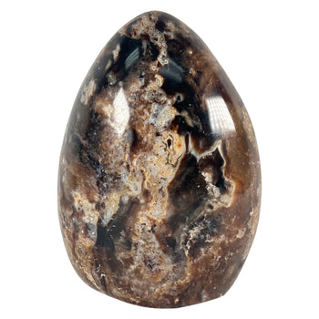 Natural Chocolate Calite Self-Standing Freeform Rock - Gem Avenue Wholesale