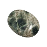 ONE Piece of Natural Serpentine Oval Palm Stone