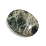 ONE Piece of Natural Serpentine Oval Palm Stone