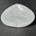 Hand Carved Heart Shaped Selenite Charging Bowl