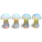 Opalite Crystal Mushroom Carving Pocket-Sized Gemstone for Clarity, Home Decor, Office Display & Gift  RSH223