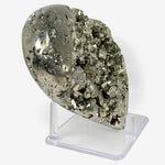 Pyrite Heart Shaped Crystal Natural Gemstone for Healing, Protection & Decorative Display -RSH227