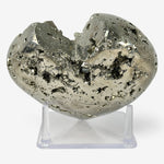 Pyrite Heart Shaped Crystal Natural Gemstone for Healing, Protection & Decorative Display -RSH227