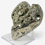 Pyrite Heart Shaped Crystal Natural Gemstone for Healing, Protection & Decorative Display -RSH227